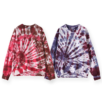 GinGinKing 丨 GGK Tie-dyePullover original tie-dye loose sweater yoga