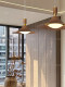 Vintage Restaurant Chandelier with Three Heads, Creative Flying Saucer Bar Counter Bedroom Bedside Chandelier, Retro Japanese-Style Homestay Bar Counter Lighting Fixtures