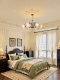 French-Style Vintage Living Room Chandelier, Retro-Style Floral-Shaped Lighting Fixtures, High-End Full-Spectrum Dining Room and Bedroom Chandelier