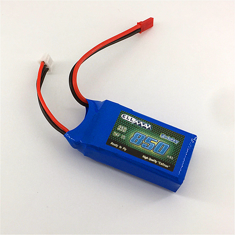 Meng drag Q1 Q2 battery 2S 850mAh 7 4V model aircraft lithium polymer battery