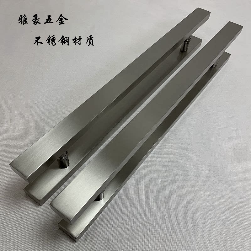 Customized spot Chinese antique Xiangyun door handle European modern bronze glass door handle Hotel not