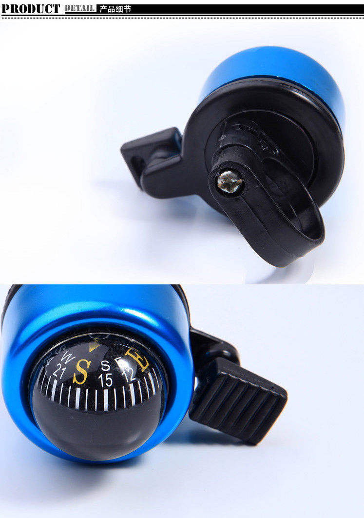 Sonnette de vélo bell Compass - Ref 1452328 Image 11