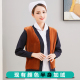 Weimando y tá áo len áo khoác cardigan cộng nhung dày ẩn áo len màu xanh quần áo làm việc quần áo y tá mùa đông cổ chữ V