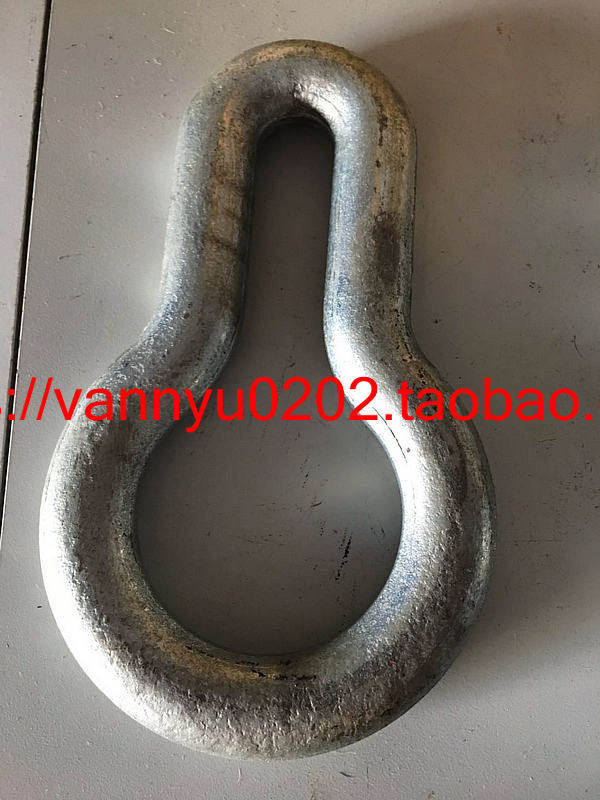 231181 231182 Marine pear-shaped strapping ring Pear-shaped ring galvanized deck strapping