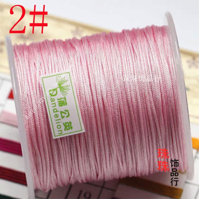 Phụ kiện handmade Đài Loan nhập khẩu trang sức bồ công anh dòng 72 ngọc bích vòng cổ vòng tay vòng chân bện dây thừng đính cườm - Vòng chân lắc chân nữ hàn quốc