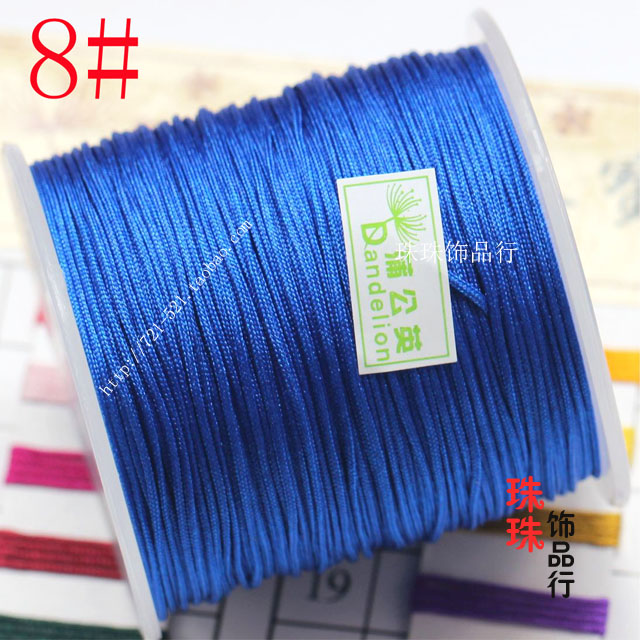 Phụ kiện handmade Đài Loan nhập khẩu trang sức bồ công anh dòng 72 ngọc bích vòng cổ vòng tay vòng chân bện dây thừng đính cườm - Vòng chân lắc chân nữ hàn quốc