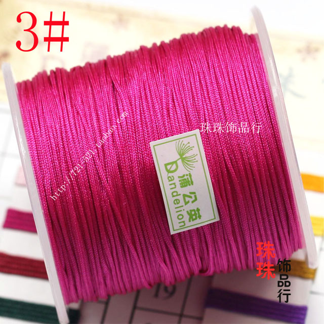 Phụ kiện handmade Đài Loan nhập khẩu trang sức bồ công anh dòng 72 ngọc bích vòng cổ vòng tay vòng chân bện dây thừng đính cườm - Vòng chân lắc chân nữ hàn quốc