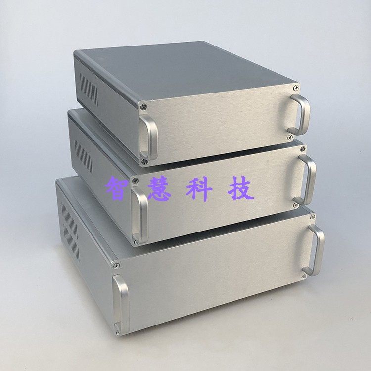 Electronic meter host shell housing full aluminum heat dissipation splicing metal case DIY host shell 210-1 80 80 * 220 * 260 * 260