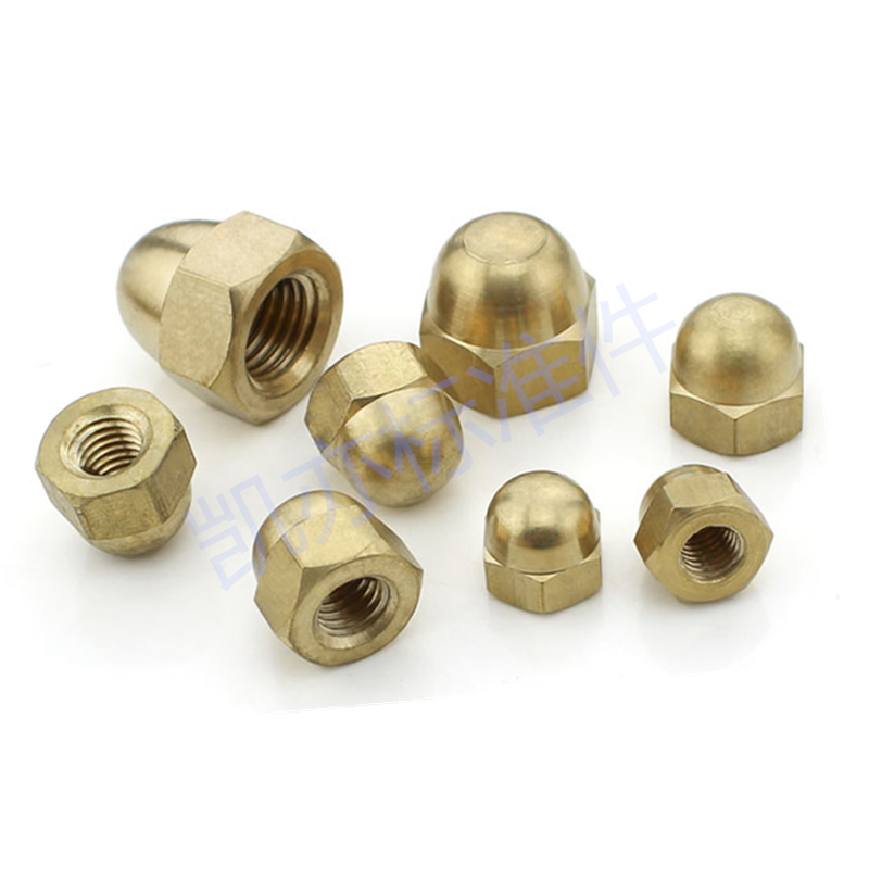 Copper cover-shaped nut cover type nut copper cover type nut cover mother M3M4M5M6M8M10M12M14M16M18M20