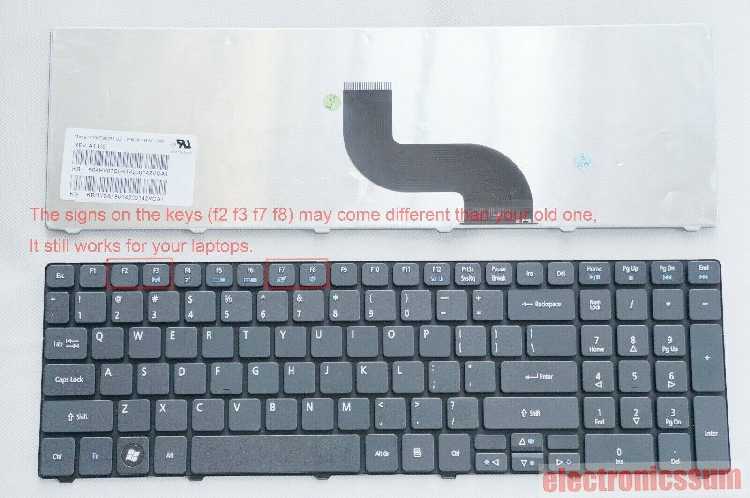 笔记本键盘acer 50t 50tg 50tz 50tzg 5250 5251 Us英文 笔记本键盘acer 50t 50tg 50tz 50tzg 5250 5251 Us英文