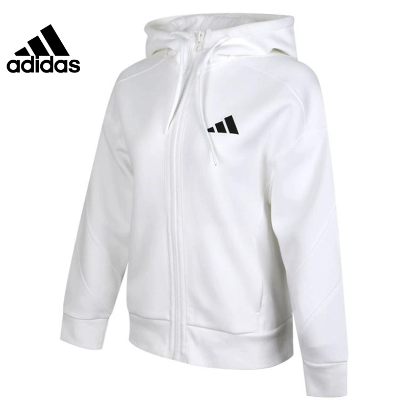 Adidas chính thức được ủy quyền áo khoác nữ 2020 mùa xuân mới thể thao áo khoác trùm đầu giản dị FM9330 - Áo khoác thể thao / áo khoác