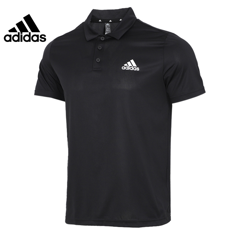 Adidas Official Men's Sports Classic Stand Collar Casual Polo Shirt