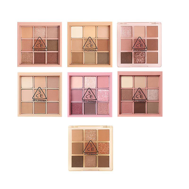 3CE九宫格9色眼影盘 多规格可选