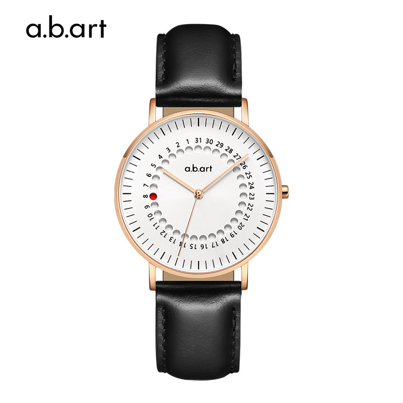 abart爱彼雅手表女 进口时尚小众ins跳点日历女表品牌正品腕表