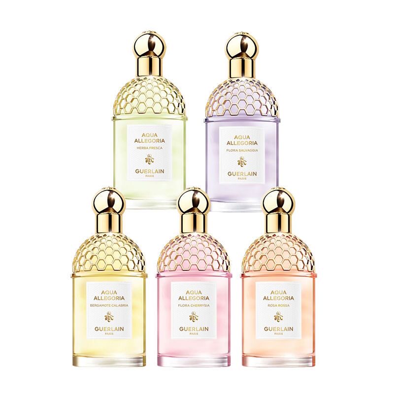 Guerlain/娇兰香水花草水语娇嫩玫瑰柑橘罗勒圆舞榴光淡香75ml多颜色选择