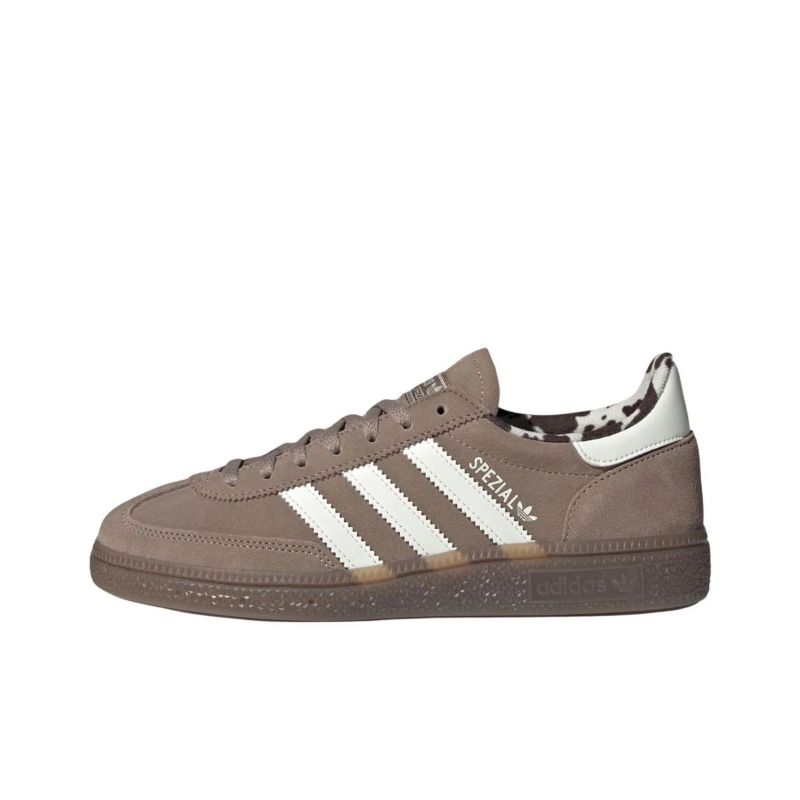 奥莱阿迪达斯adidas originals HANDBALL SPEZIAL 时尚百搭经典运动德训鞋JR5007咖啡豹纹