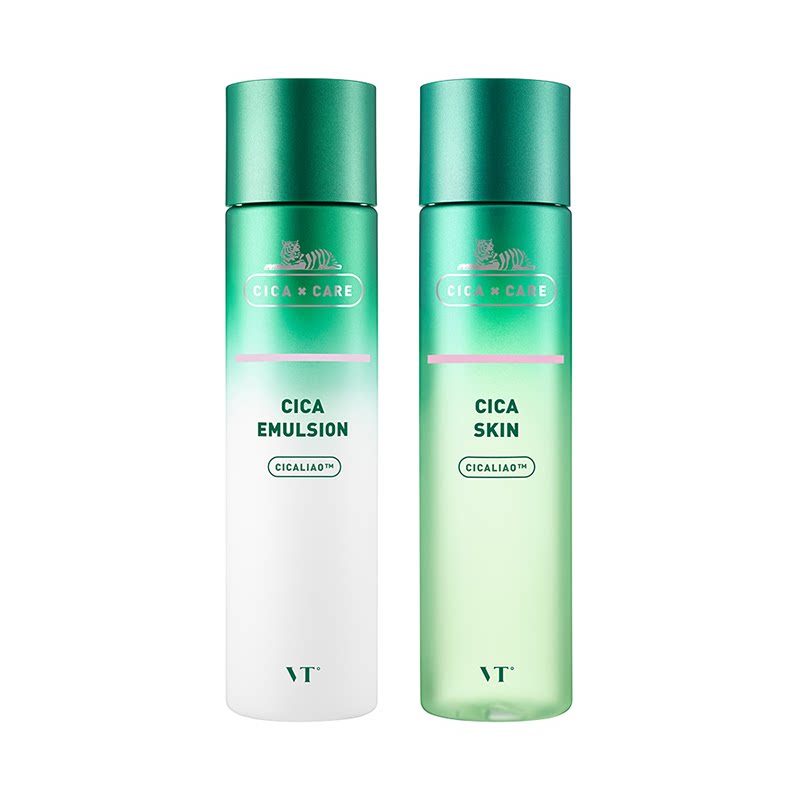 韩国范特VT老虎水乳组合（爽肤水200ml+乳200ml）
