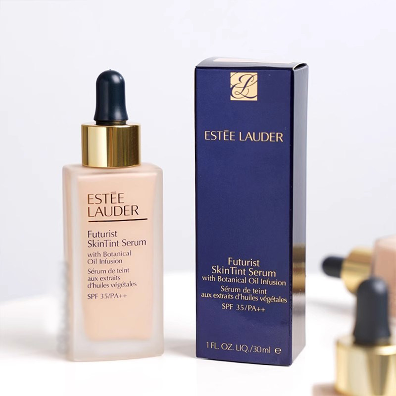 美国雅诗兰黛沁水小滴管粉底液 30ml 干皮救星