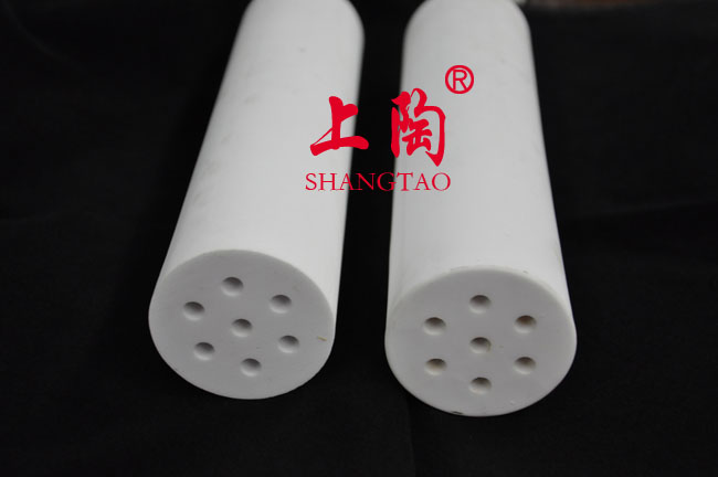 （正品）高温陶瓷管，刚玉管，高温绝缘管，铂铑热电偶保护陶管