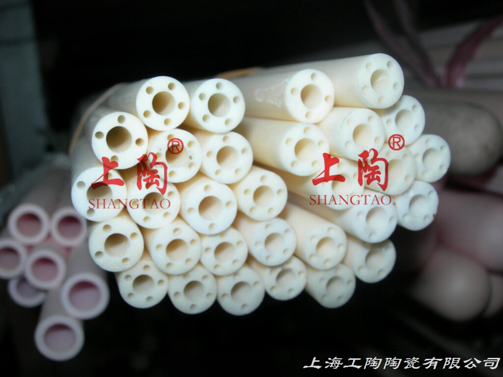 厂价多孔氧化铝瓷棒 氧化铝陶瓷管 6孔 8孔刚玉棒,陶瓷管