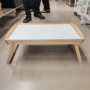 IKEA nội địa mua Dura giường bàn nhỏ bàn đơn giản hộ gia đình gấp hộ gia đình căn hộ nhỏ để ăn - Bàn bàn học gấp gọn thông minh