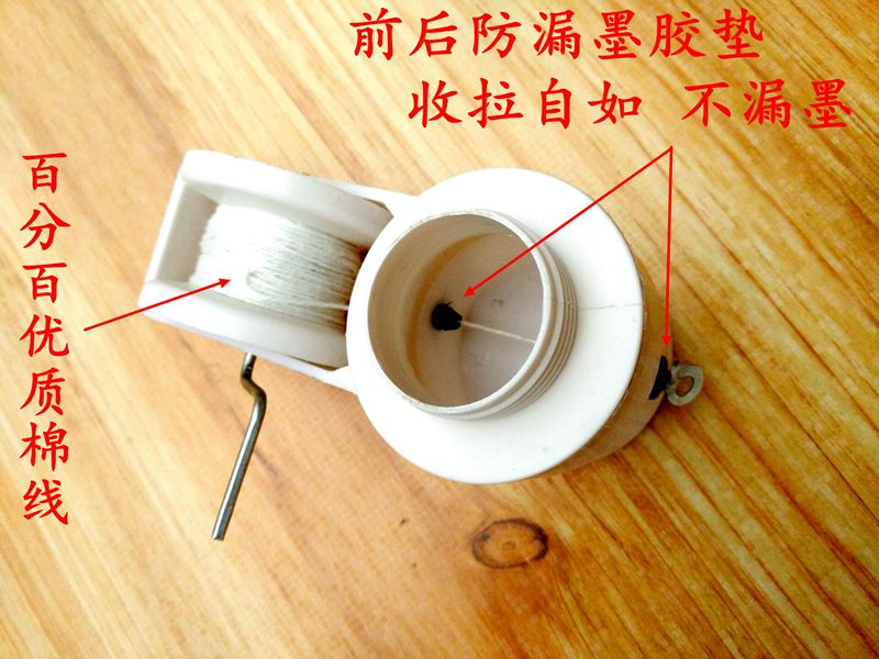Mực ống tay mực dòng bột scribe hướng dẫn sử dụng công cụ đánh dấu tự động nhựa mực xô công cụ chế biến gỗ