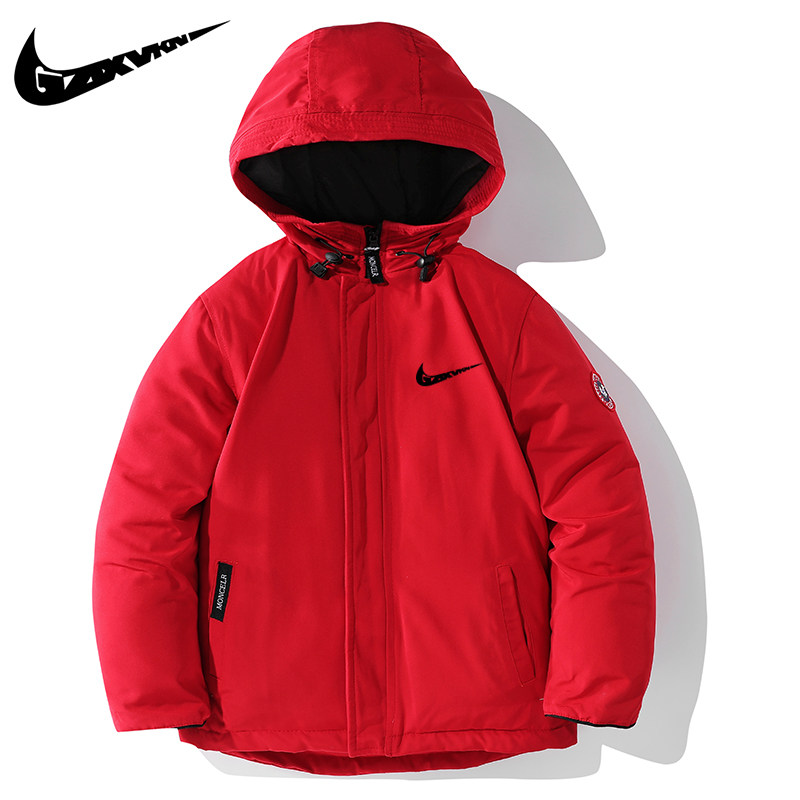 Nicton Tide Boy and Girl Down Dress 2022 New Hood Large Kids Dress White Duckle Fall Cover