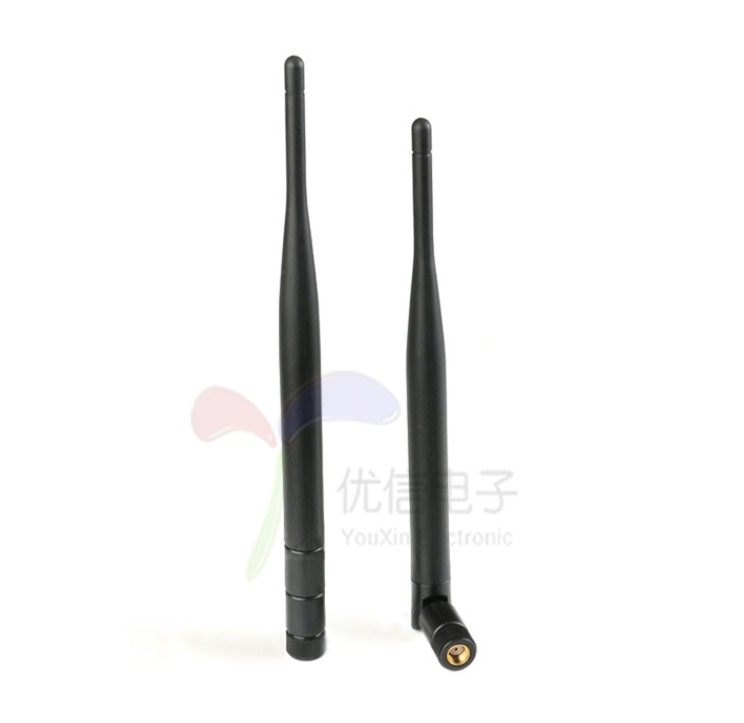 6DBI 2.4G折叠蓝牙天线 wifi无线监控ZigBee模块路由网卡胶棒天线