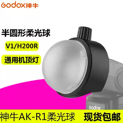 Shenniu universal camera Top Flash AK-R1 soft light ball AD200 AD200Ppro V1 round lamp head
