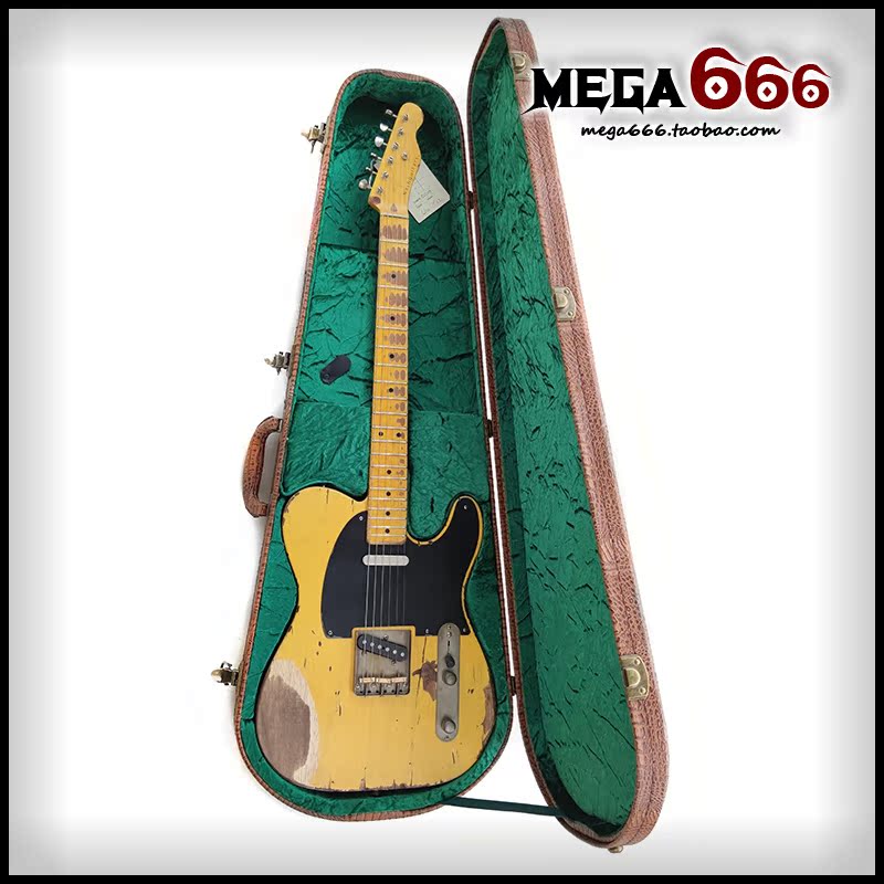 (mega666 ) Nash Guitar Telecaster 1952 T52 BSB Electric Guitar