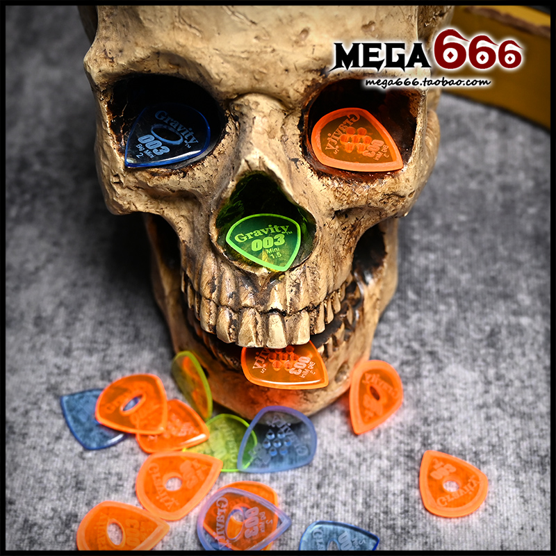 (mega666) Gravity picks Jazz 003 JAZZ3 shape American handmade guitar picks