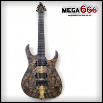 (mega666) Mayones Duvell 7 MBC 2016 Buckeye Burl Electric Guitar