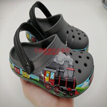 Summer new baby childrens shoes small train Xiaoke Luoge boys and girls beach sandals hole shoes 205516