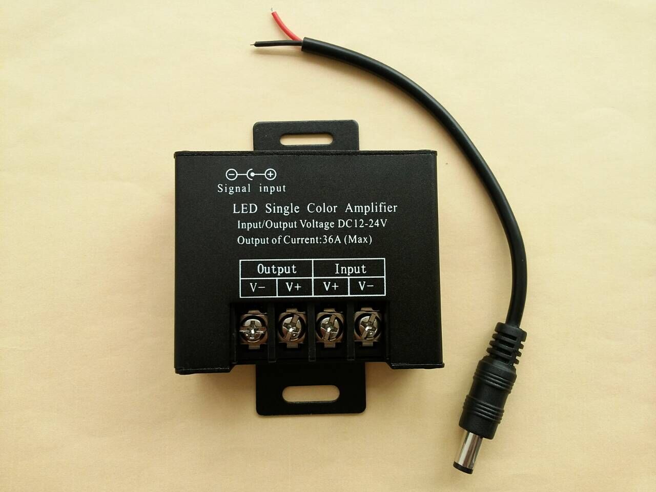 High power LED monochrome amplifier monochrome light bar luminous word light box power expander 12V24V 36A