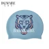 Van Dean mới silicone bơi mũ phụ nữ không thấm nước in lông tai dài mũ bơi thiết bị bơi chuyên nghiệp - Mũ bơi Mũ bơi