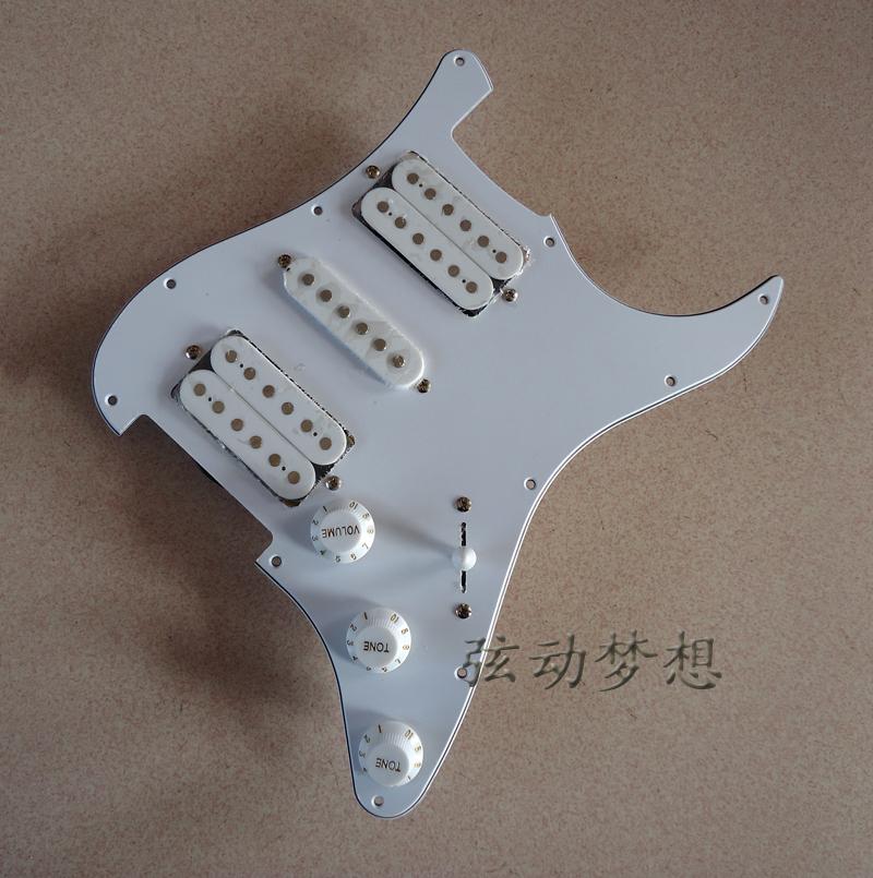 Electric guitar double single double pick-up sound board circuit board ST with line switch with fixed screw DIY accessories