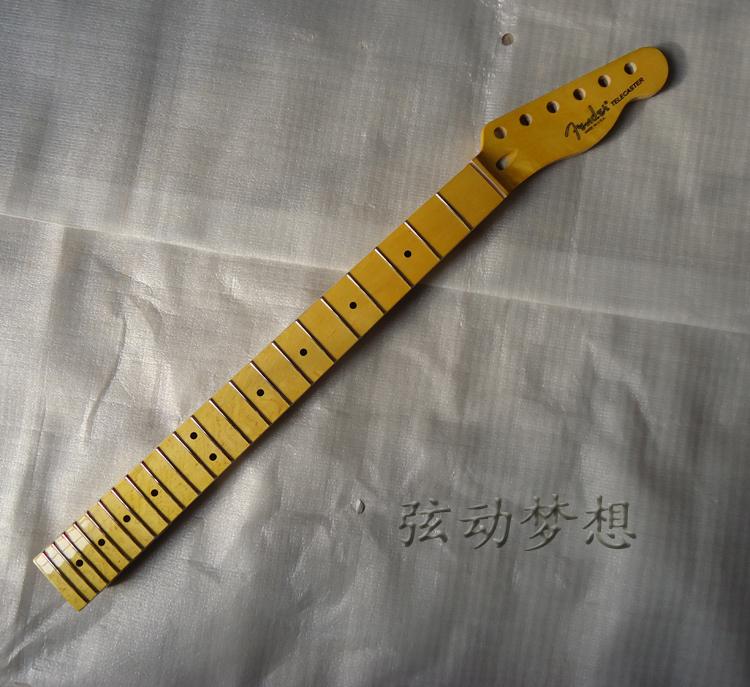 Electric guitar ST neck handle 21 pint 22 pint maple wood finger plate with reinforced ribs TDIY electric guitar accessories