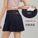 Ice silk quick-drying sports skirt women's fitness running marathon pants skirt back waist pocket can hold mobile phone badminton skirt