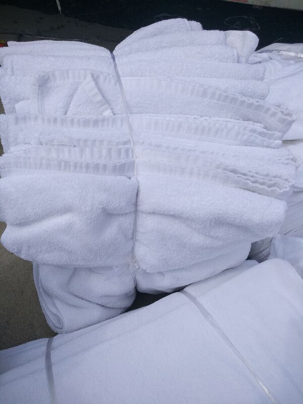 All-Cotton Cleaning Cloth, Hotel Bath Towel, Pure Cotton Towel, White Cleaning Cloth, Small Hotel Towel, Lint-Free for Wiping Machines