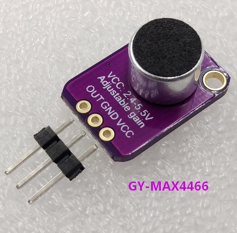 GY-max4466 sound sensor module for the sound of GY-max4466