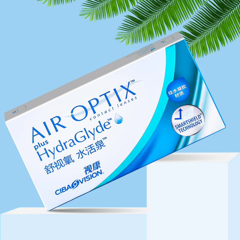 Alcon 爱尔康 视康 舒视氧水活泉 隐形眼镜 月抛3片装 双重优惠折后￥44.8包邮