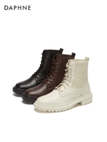 Martens, модные универсальные комфортные дышащие износостойкие короткие сапоги, мягкая подошва