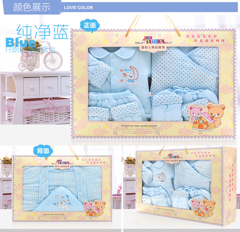 Coffret cadeau pour nouveau-né - Vêtements + Fournitures - Ref 1959120 Image 8