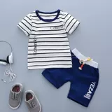 Летняя одежда, нарукавники, летний тонкий комплект для девочек, короткий рукав, 1-2-3 лет