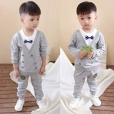 Весенняя летняя одежда, детский комплект для раннего возраста, 1-2-3-4 лет