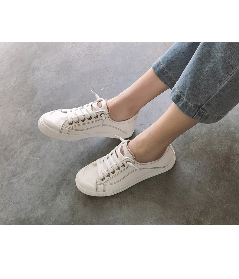 Giày vải nam nữ màu đen hoang dã 2019 mùa xuân phiên bản mới của Hàn Quốc giầy nữ cao cấp