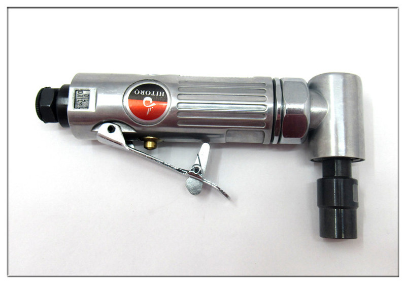 Taiwan Haili right angle pneumatic grinding machine Elbow pneumatic grinding machine 90deg degree pneumatic engraving mill