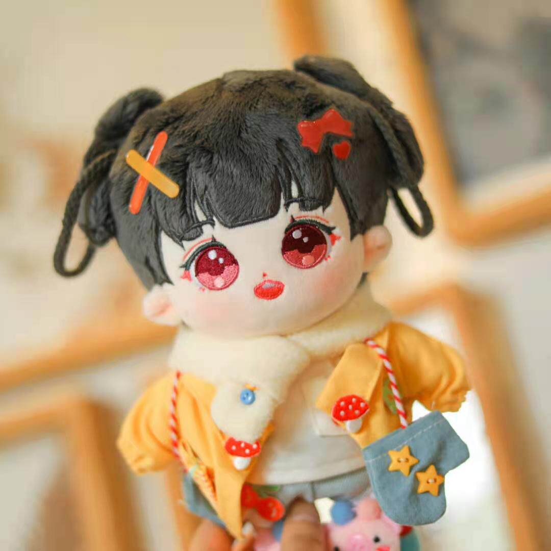Original 20cm Baby Plush Toy Star Doll Doll Dan Ying Girl Send Girl