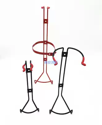 Fire extinguisher hanger rack bottom bracket steel wire bracket 1234 KG fire extinguisher wire bracket Factory Direct