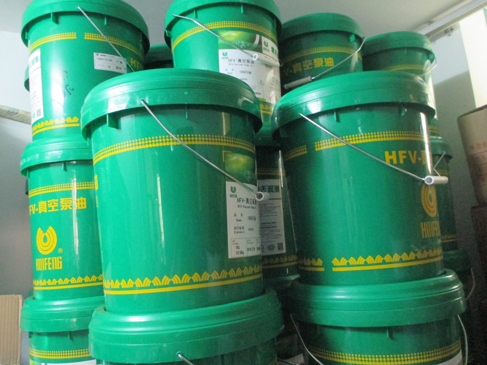 100# rotary special oil Shanghai Huifeng Vacuum Pump Oil HFV-100a No.4L 16L original installation
